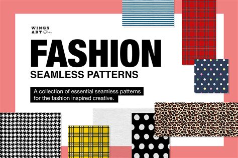 Essentail Fashion Patterns and Prints for you own Creative Projects