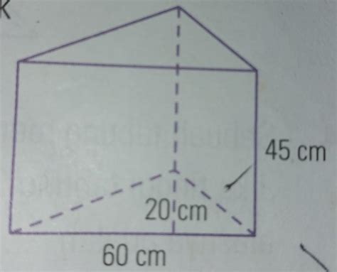 Volume Prisma Tegak Segitiga Di Samping Adalah A Cm B