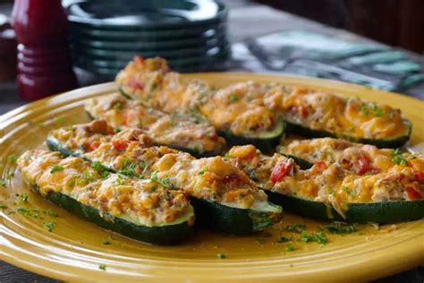 Courgettes Farcies Au Thon Ww Recettes L G Res