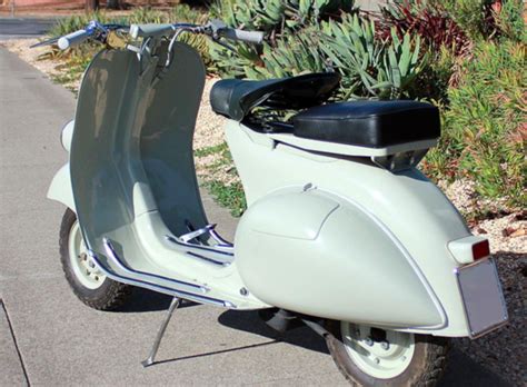 1956 Vespa 125 Faro Basso Fully Restored Italian Vintage Motors