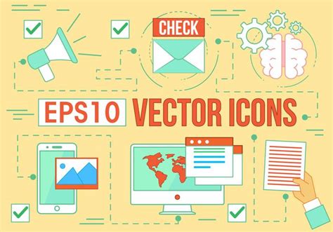 Free Digital Media Vector Icons 113596 Vector Art at Vecteezy