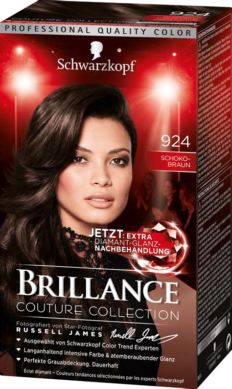 Schwarzkopf Brillance Haarfarbe Schokobraun 924 1 St 1 St Dauerhaft