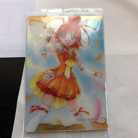 【未使用】未開封 キュアサニー ウエハース カード スマイルプリキュア 日野あかね スマプリ No17 Cure Sunny 日本製