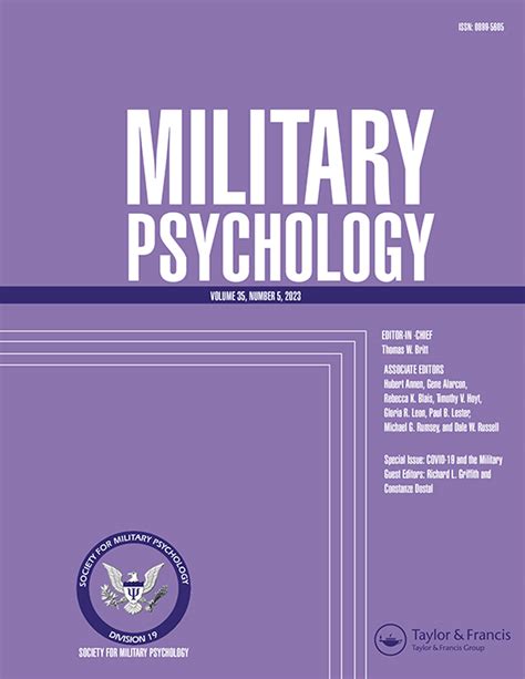 Military Psychology Vol 35 No 5