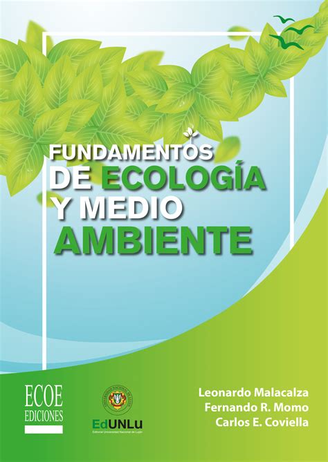 Fundamentos De Ecolog A Y Medio Ambiente Ecoe Ediciones