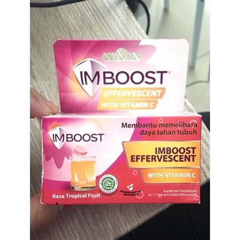 Jual Imboost Im Boost Effervescent With Vitamin C Rasa Tropical Fruit