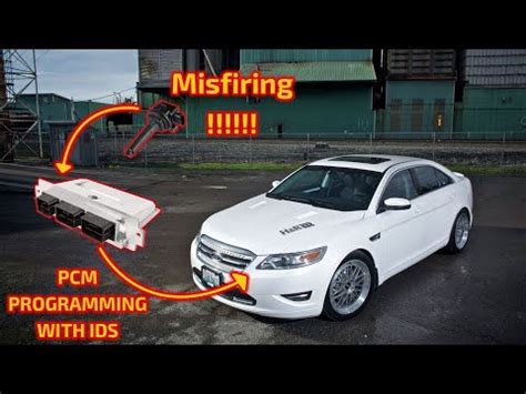 Ford Taurus 2010 Misfire issue caused by PCM برمجة كمبيوتر فورد توريس