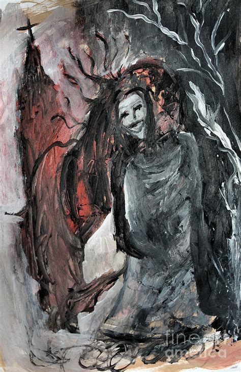 Woman Of The Trees Painting By Sandy Deluca Fine Art America