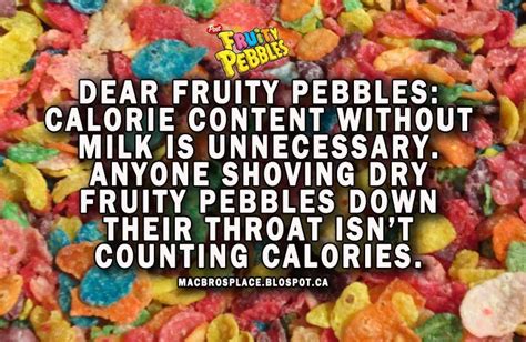 Dear Fruity Pebbles | Fruity pebbles, Fruity, Pebbles