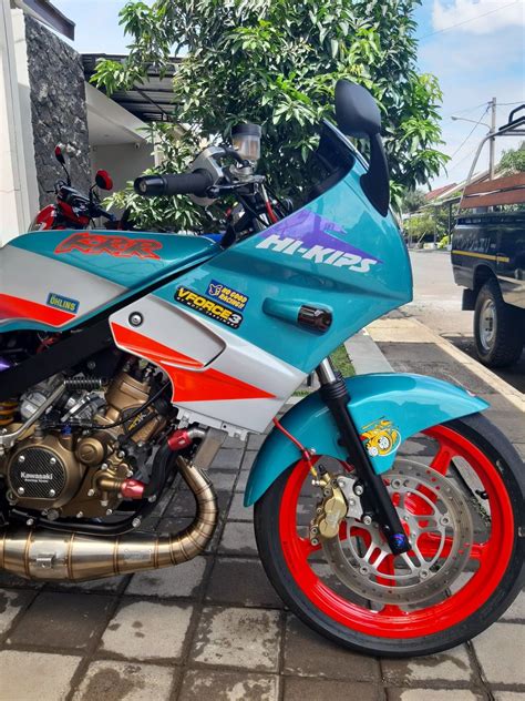 Kawasaki Ninja Krr Ilustrasi Karakter Fotografi Remaja Desain