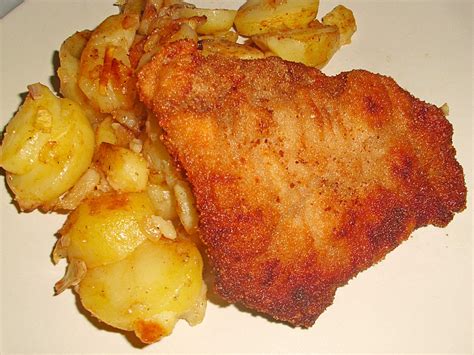 Fletchers Wiener Schnitzel Mit Bratkartoffeln Von Fletcher Chefkoch De