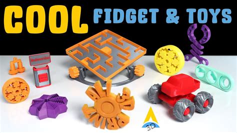 Cool Fidgets To D Print Anycubic Kobra Max Youtube