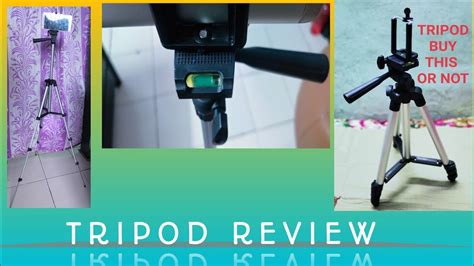 Tripod With Mobile Holder Unboxing And Review Tripod With Mobile