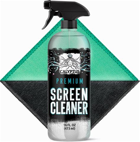 179 Oz Screen Cleaner Spray Cadith Touchscreen Cleaning Kit For Tv Screen