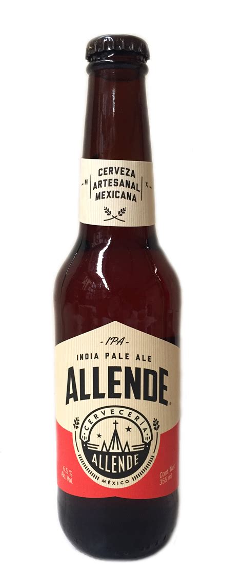 Cerveza Allende Indian Pale Ale IPA Bebidas Cervezas