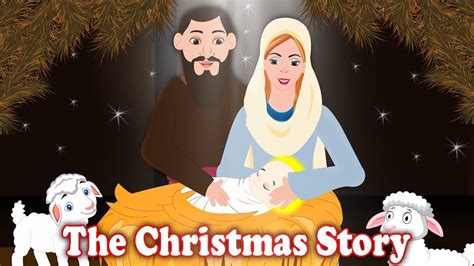 The Christmas Story Birth Of Jesus Christ Animated Bible Story Merry Christmas Short