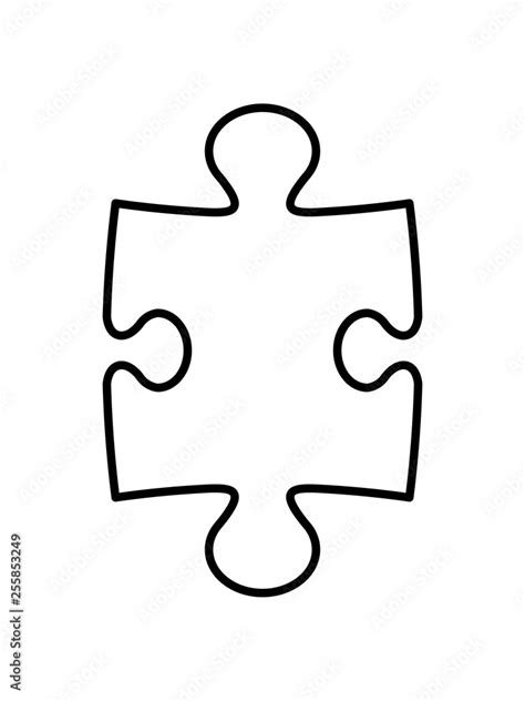 kontur puzzle teil puzzlespiel puzzleteil puzzlestück puzzeln form logo