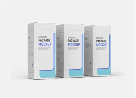 Pill Box Packaging Mockup Mockup World