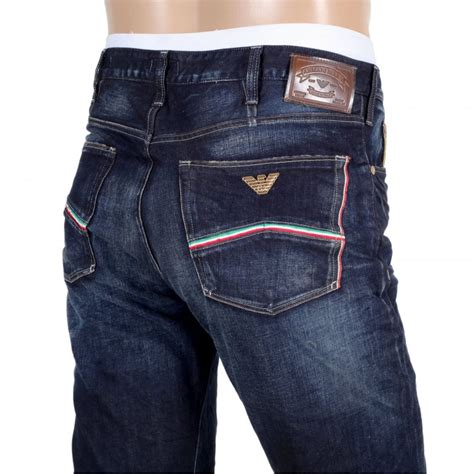 Regular Fit Mens Designer Jeans by Armani Jeans UK