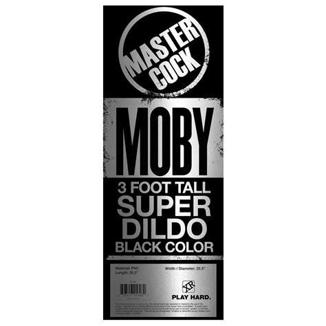 Moby Huge Foot Tall Super Dildo Black The Rose Dungeon