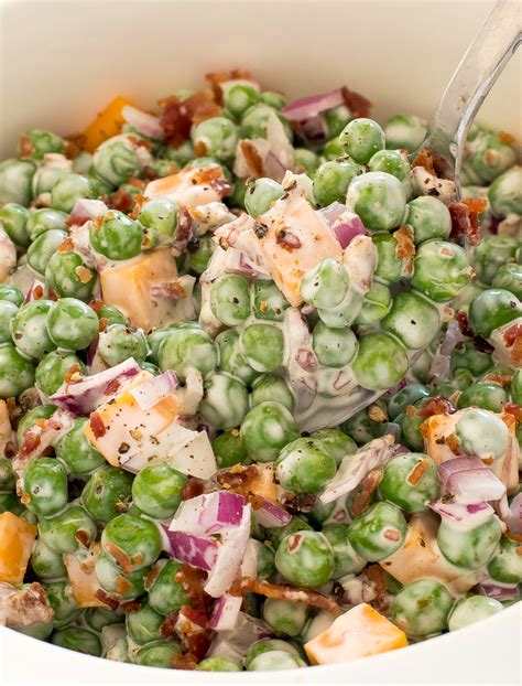 How To Make How To Make Pea Salad Chef Savvy