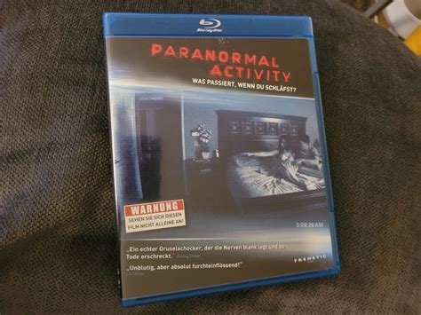 Paranormal Activity Bluray Kaufen Auf Ricardo