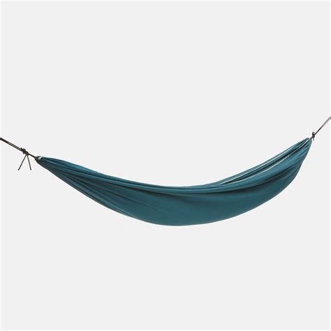 Basic Hammock 1 Person 300 X 150 Cm Teal Blue Quechua Decathlon