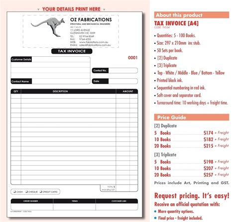 Free Invoice Templates Australia Invoice Template Ideas