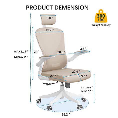 Sichy Age Ergonomic Office Chair Home Desk Office Chair With Adjustable