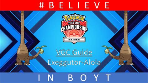 Exeggutor Alola Reg F VGC Guide By 3x Regional Champion YouTube