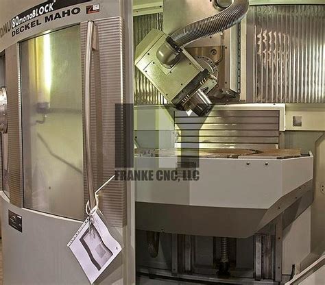 Used Dmg Mori Deckel Maho Dmu 80 Monoblock For Sale At Franke Cnc