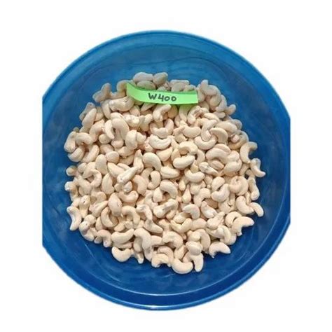 Raw White W400 Cashew Nut Packaging Size 10 Kg Also Available In 20