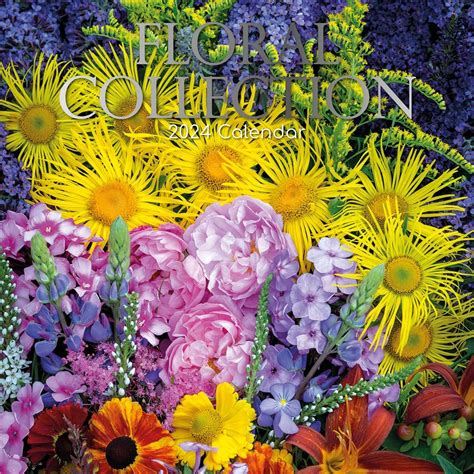 Calendrier Bouquet De Fleurs Du Jardin Fleur Rose Sg