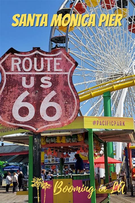 Santa Monica Pier And Pacific Park Is The Final Stop Of Route 66