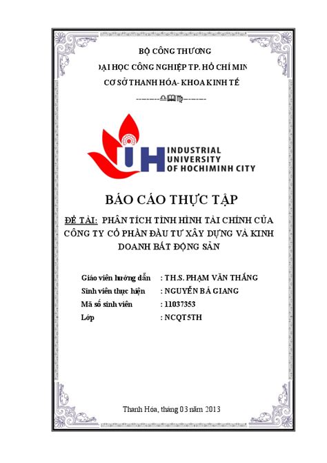 10 báo cáo thực tập công ty xây dựng và hướng dẫn cách viết chuẩn nhất