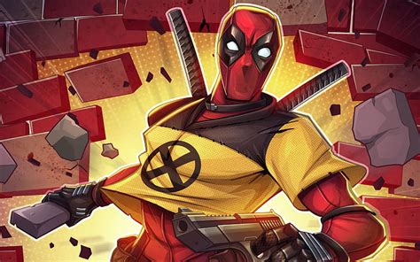 Deadpool 2 Obra De Arte Película 2018 Pistolas Superhéroes Deadpool Fondo De Pantalla Hd