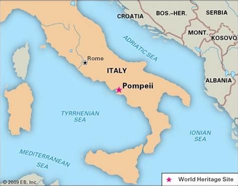 Pompeii Facts Map And Ruins