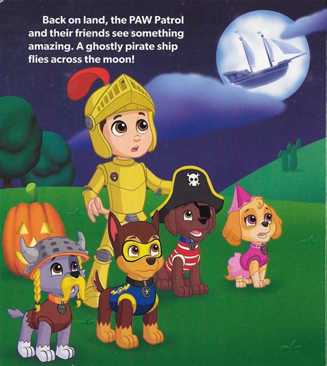 Paw Patrol Halloween Heroes Storybook Page 19 Paw Patrol Storybook Paw