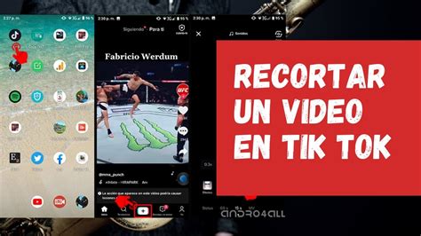 COMO RECORTAR UN VIDEO EN TIK TOK YouTube