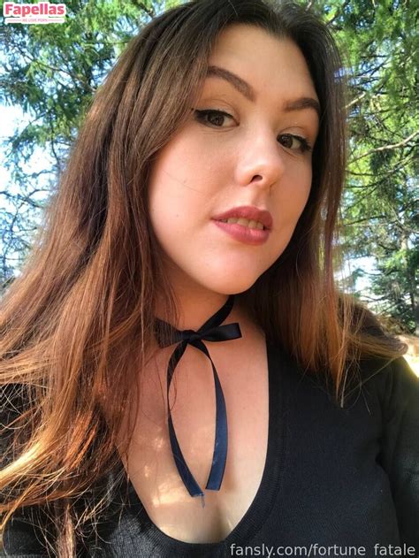 Fortune Fatale Nude Leaks OnlyFans Fapellas