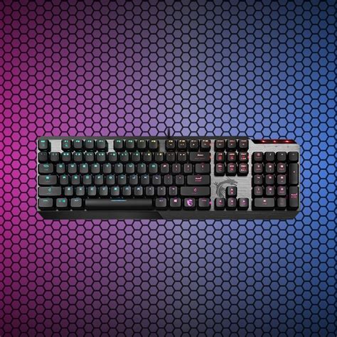 Клавиатура игровая MSI Vigor GK50 LOW PROFILE RU USB 2.0/104клавиши
