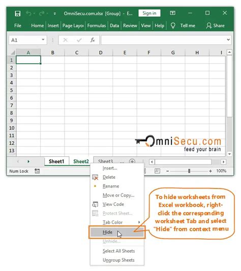 Display A Worksheet That Is Hidden In Excel