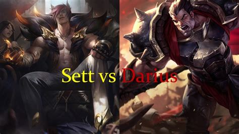 Sett Vs Darius Top Bronze Diamond Gameplay Youtube