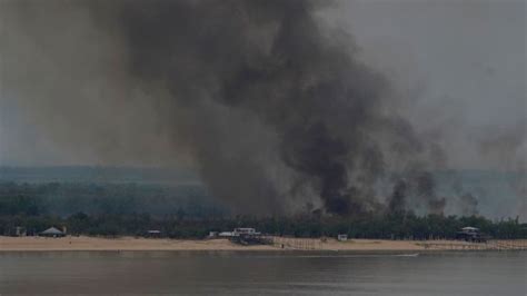 El Humo Por Los Incendios En Las Islas Invadió Rosario E Hizo