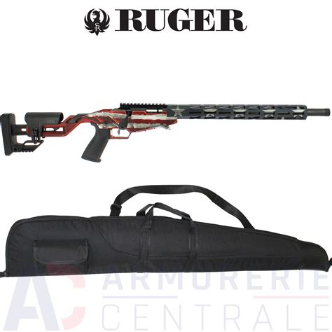 Carabine Ruger Precision Rimfire American Flag 22lr Armurerie Centrale