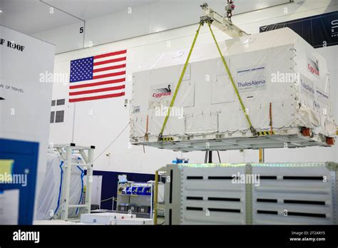 Cygnus Pressurized Cargo Module Arrival The Northrop Grumman Cygnus