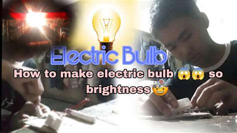 How To Make Electric Bulb Electric Video Satyodhanofficial 😱😱