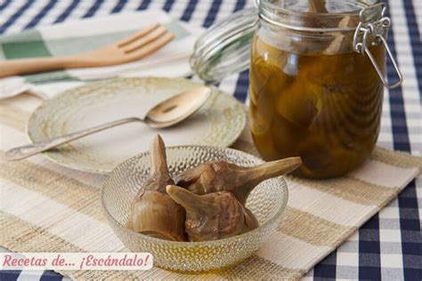 Alcachofas Confitadas En Aceite Caseras Muy Tiernas Recetas De