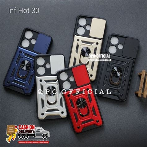 Jual Infinix Hot 30 Infinix Hot 30i Case ARMOR SLIDE PROTECT KAMERA Case Robot Slide Kamera