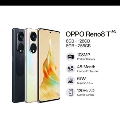 Jual OPPO RENO 8T 5G Ram 8 256 Gb Garansi Resmi 1 Tahun Original Bisa